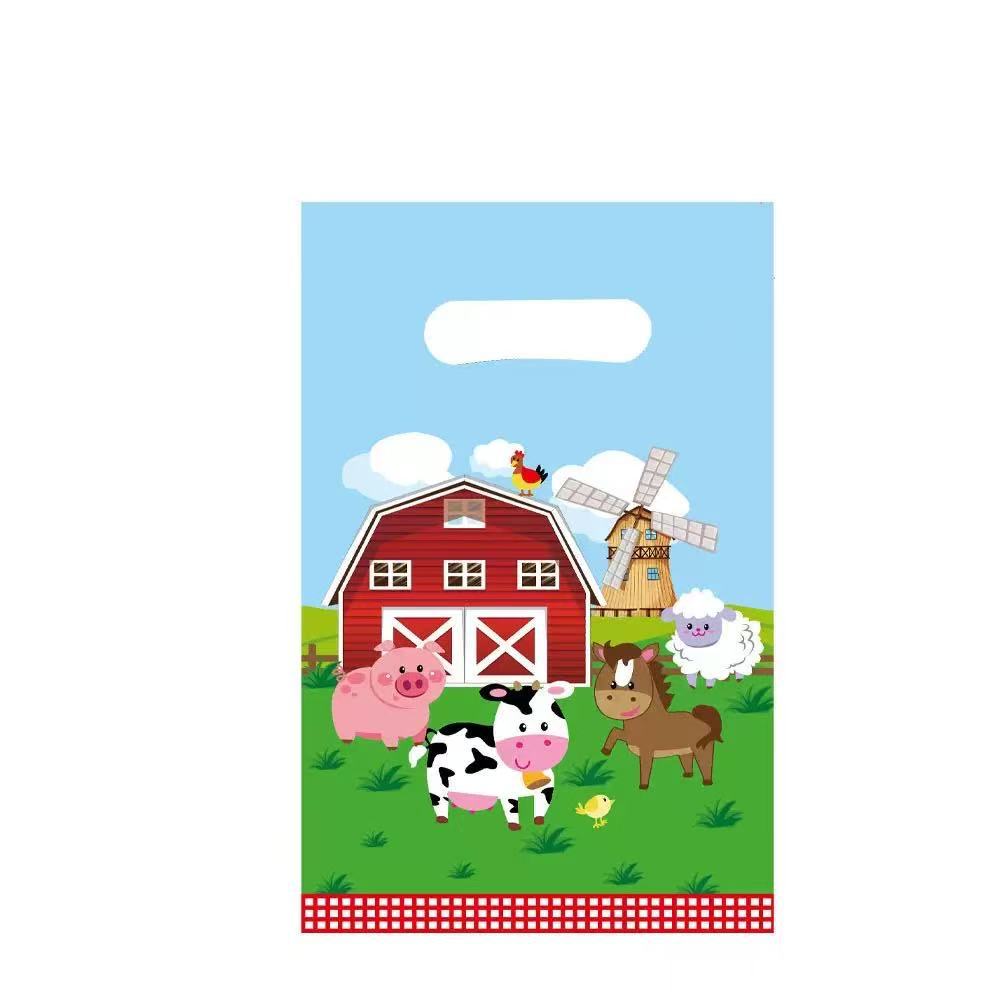 Bolsa de regalo 10pcs-Granja de vacas