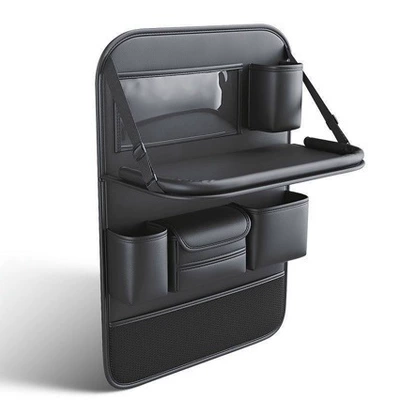 Car Seat Back Storage Rack, Seat Back Storage Bag, Children's Car Backseat Folding Table, Car-Mounted Small Table Board for the Rear Row