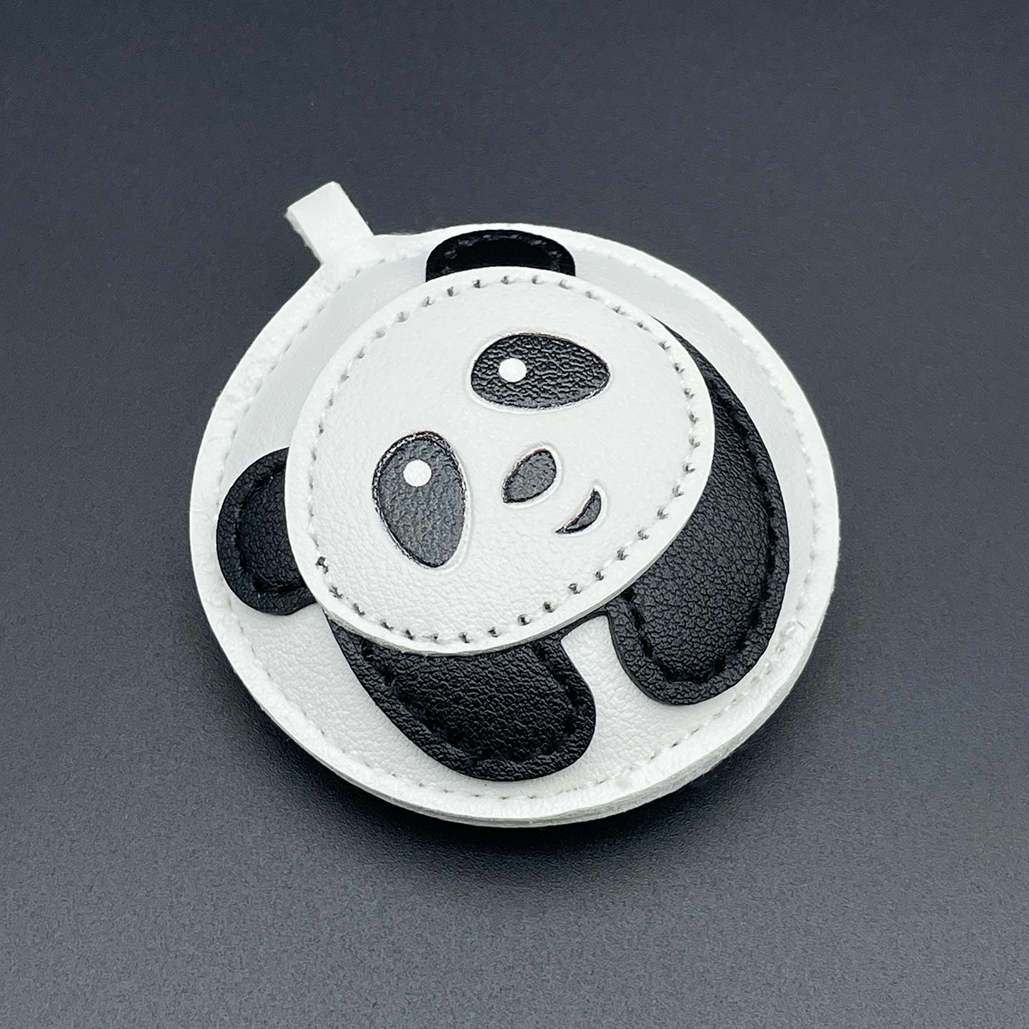 Nuevo cuero PU lleno de algodón animal pequeño bolso de llaver para colgar perros panda leones DIY colgar pequeños regalos image 9