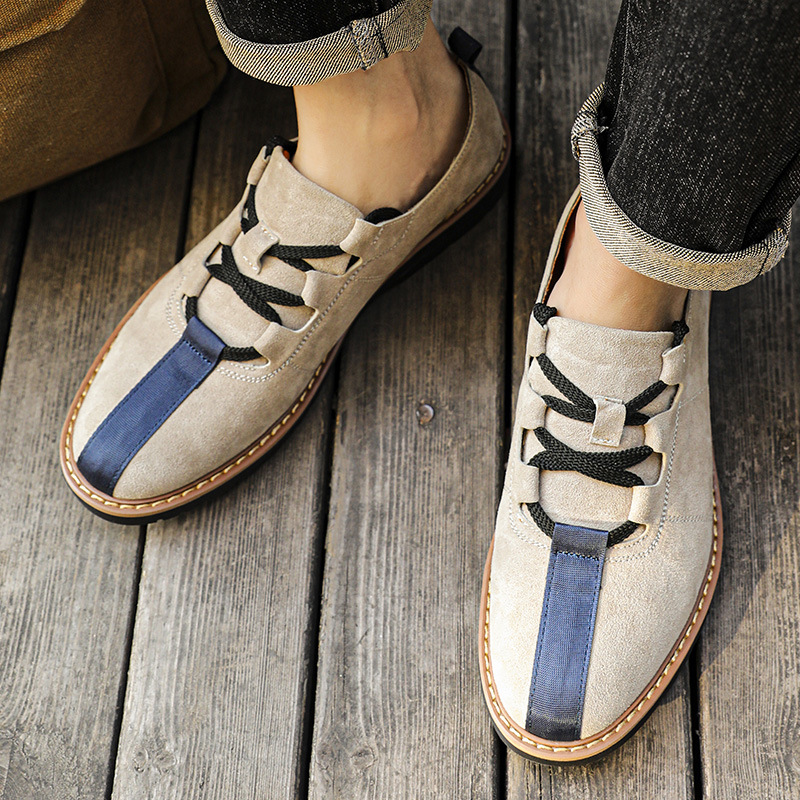 Comfortable trend retro design casual universal low shoes with…