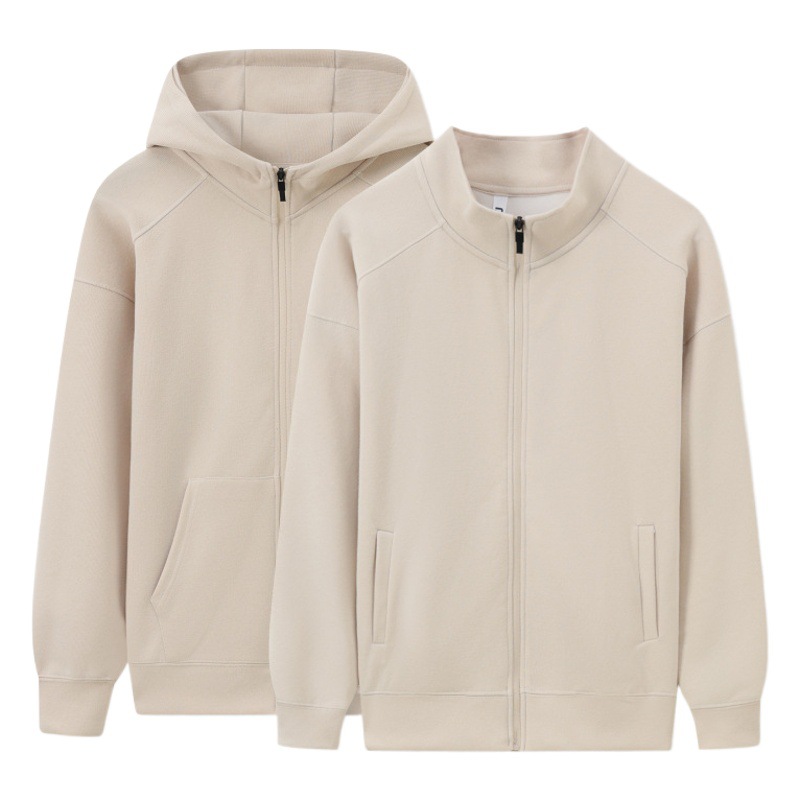 Sudadera raglán con hombros caídos, forro polar y logotipo bordado personalizado, ropa de trabajo corporativa para otoño e invierno, fabricada a medida por el fabricante.
