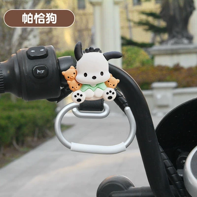 Other Electric Vehicle Accessories | stroller universal accessories large - aluminum-alloy-hook-pacha-dog-hook-black-single