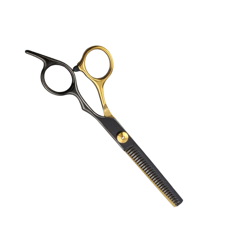 Venta al por mayor tijeras planas de acero inoxidable de 6 pulgadas tijeras de dientes tijeras finas oro/azul/color/púrpura/Negro precio de venta directa de fábrica es excelente