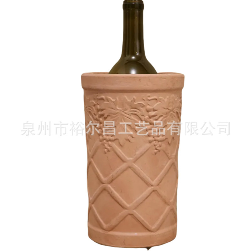 Terracotta Wine Bottle Cooler Terracotta Wine Bottle Cooler Kitchenware Decorative Tableware Holder Terracotta Wine Bottle Cooler Terracotta Wine Bottle Cooler Kitchenware Decorative Tableware Holder