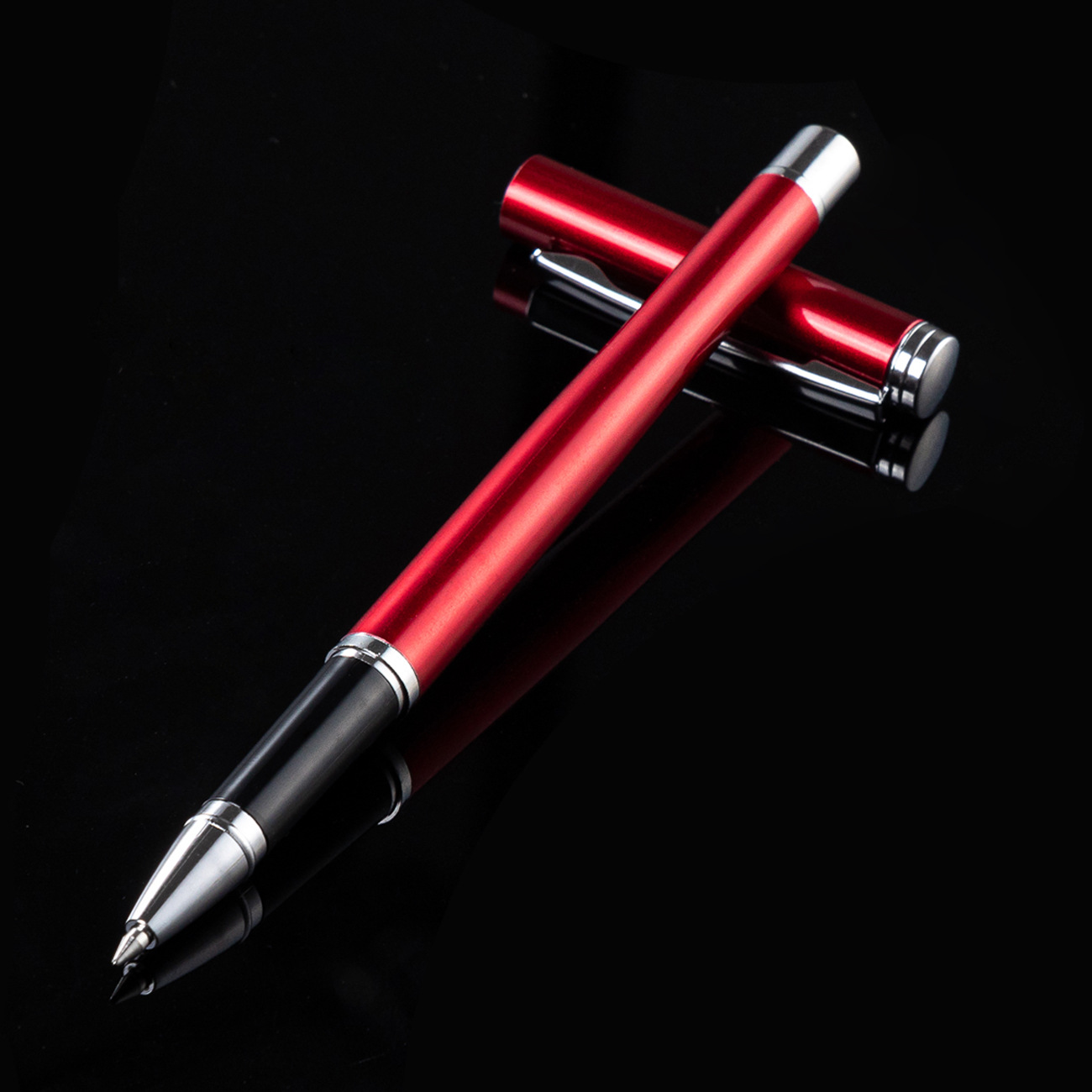 Nuevo punto de metal lápiz de firma de oficina de negocios creativo lápiz de agua lápiz de publicidad logotipo de impresión de regalo