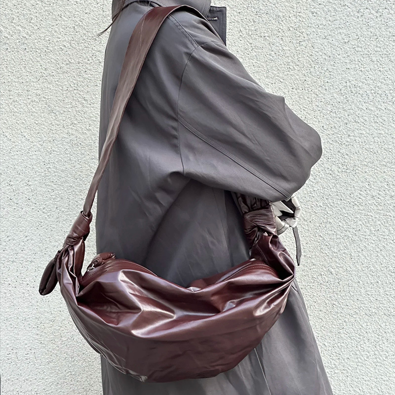 2024 New Trendy Horn-Shaped Shoulder Bag - Fashionable Versatile Casual Crossbody Bag For Women - Thumbnail 4