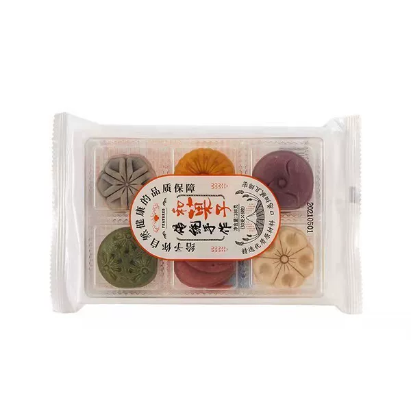 6 flavors of wagashi