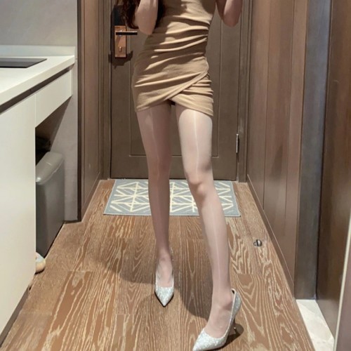 Water-glossy horse oil socks, ultra-fine oily stockings, women's aurora pantyhose, summer thin oily mask socks, lard socks