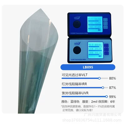 Shield Front Shield Nano Ceramic Titanium – Automotive Film - 152x-30m-152x-30m-anti-color-ray-ban-lb895