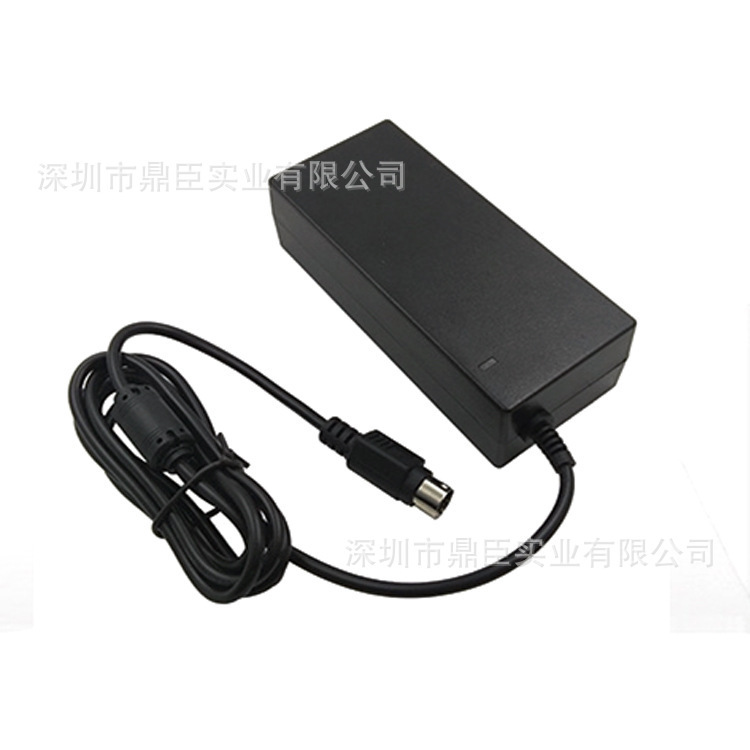 Factory Pin CE certified round head four pin 5V2A 12V2A dual output power supply 5V/12V adapter power supply