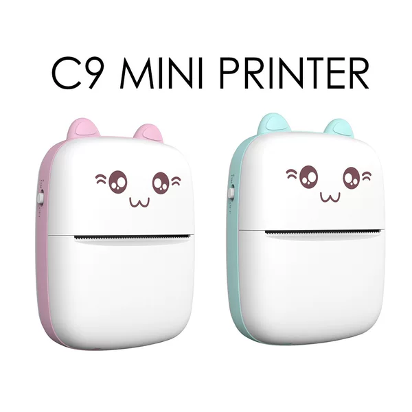 Exclusively for Foreign Trade, Pocket-Sized Mini Thermal Paper Portable Wireless Thermal Photo Printer