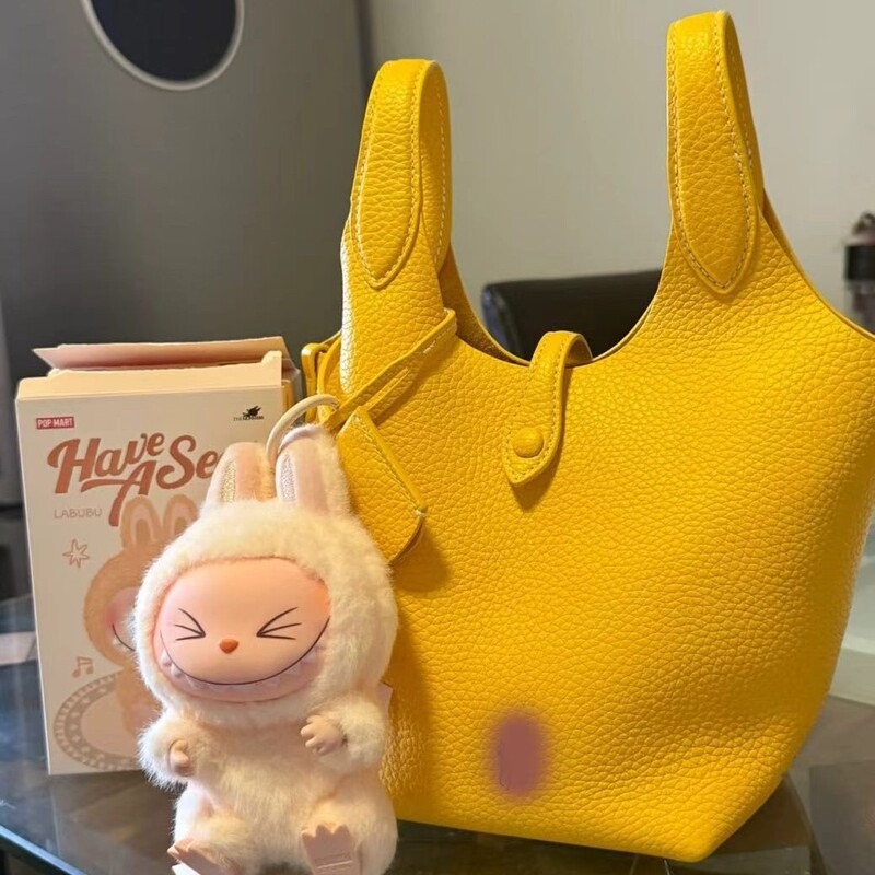 Lafu Polo basket bag 2026 old money style bucket bag genuine leather women's bag large capacity handbag shoulder crossbody bag