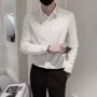春秋长袖免烫休闲衬衣