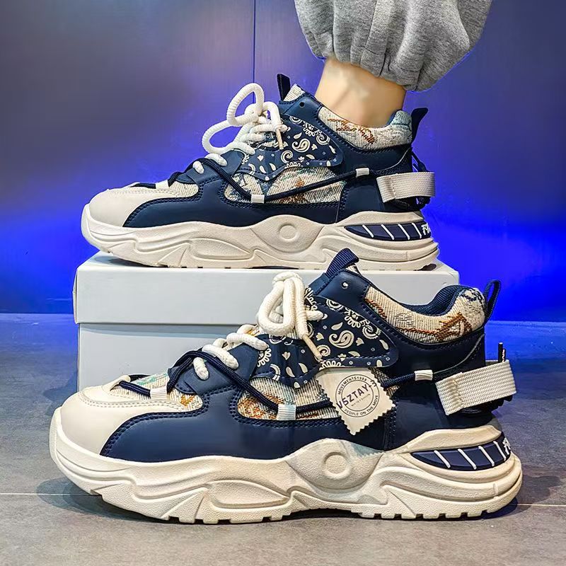 Zapatos de hombre 2026 nueva primavera juvenil casual zapatos deportivos de carreras estudiantes de suela gruesa antideslizante zapatos de moda para hombre