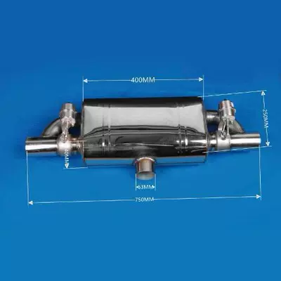 Exhaust pipe System Stainless Steel Exhaust Pipe - 05-13