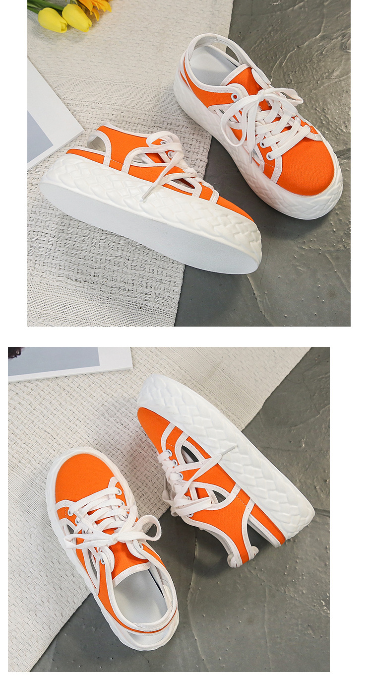 Summer new canvas platform casual shoes NSZSC60505