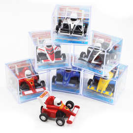 现货卡丁车合金车回力小汽车模型车CCC条码商超玩具批发