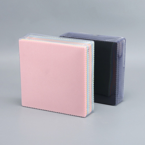 Lens cloth ultra-fine fiber knitting lens cloth screen cleaning velour anti-fog lens cloth suede lens cloth