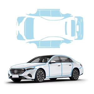 24-26 Mercedes-Benz E300L TPU Fərdi Kəsilmiş Çizilməyə Qarşı Boya Filmi
