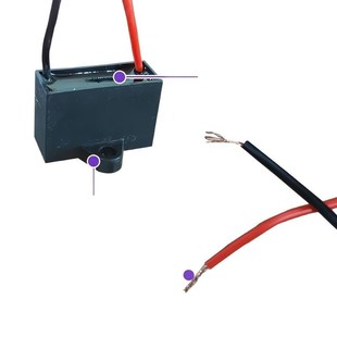 High quality 1.5uf capacitor universal moving head fan accessories start wall fan desk fan floor fan common recommend