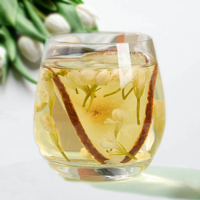 Snow Pear Jasmine Tea Blend 80g Individually Bagged Floral Fruit Tea Sweet Aromatic Brew overview