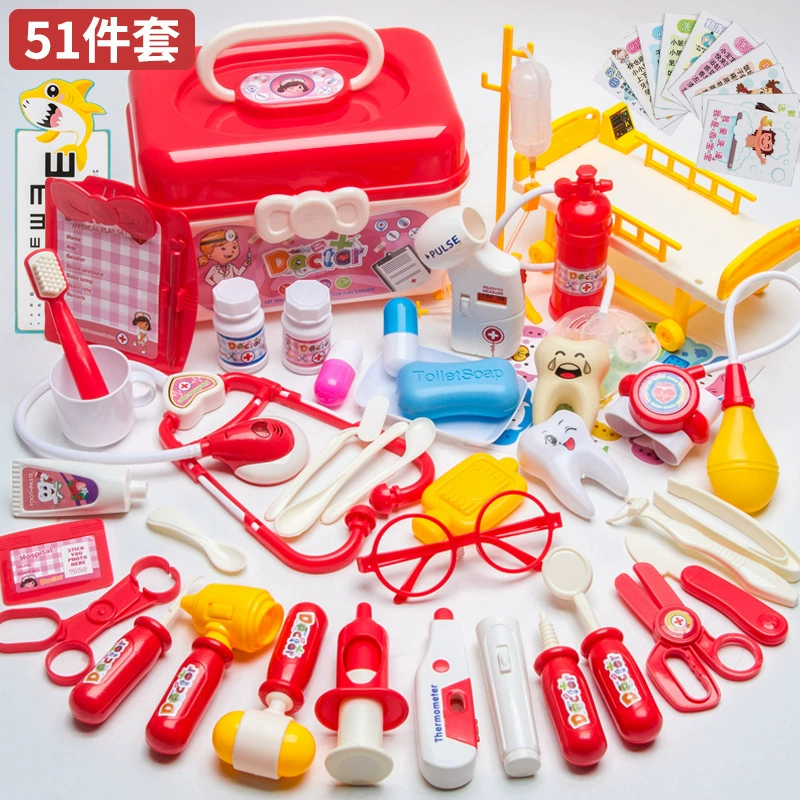 Набор игрушек-доктор для девочек, детское игровое домик Doctor toy set girls