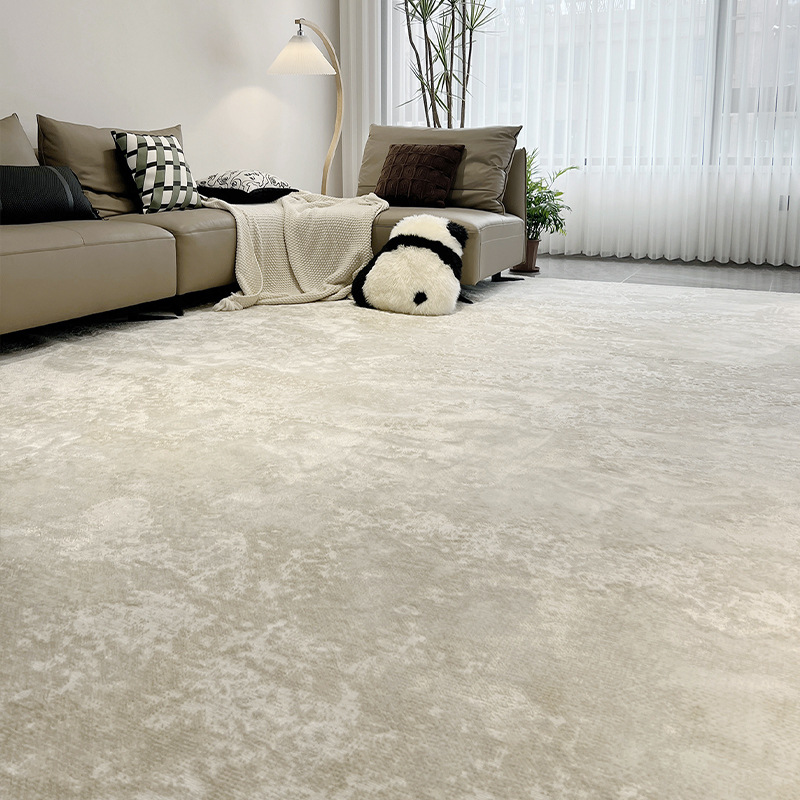 Alfombra de sala de estar antideslizante engrosado sofá doméstico alfombra de mesa de té dormitorio alfombra de lado de la cama fácil de cuidar alfombra de estudio