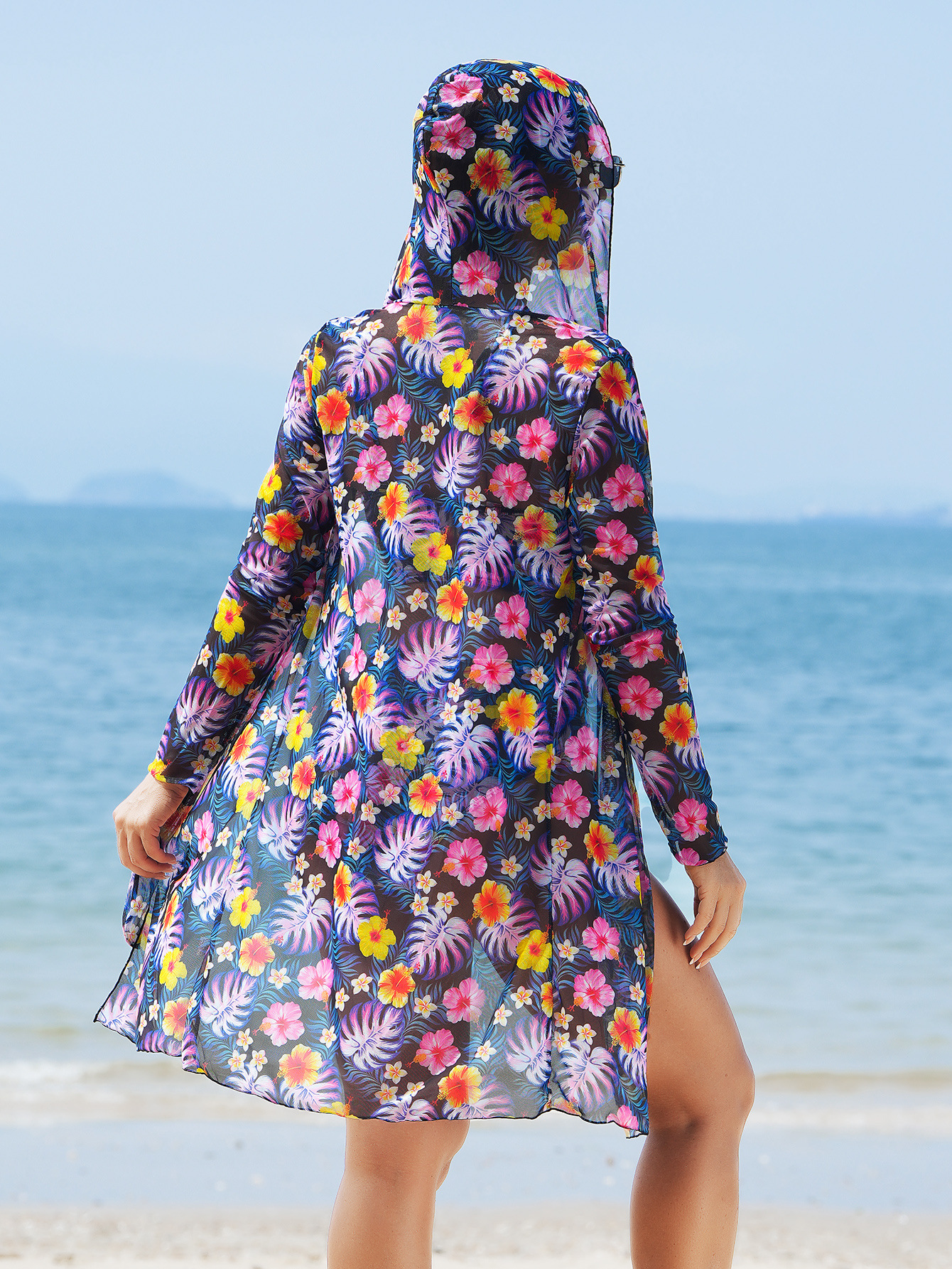 GraceChic Ming Yi New European And American Fashion High-End Sexy Multi-Color Printed Bikini BIKINI Three-Piece Women's Swimsuit_voghion.com