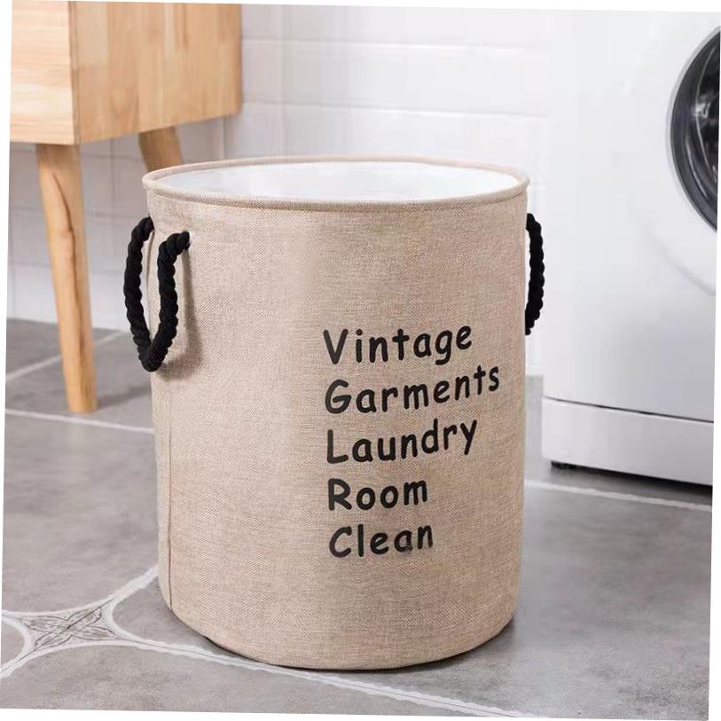 folding large size dirty clothes fabric basket laundry box