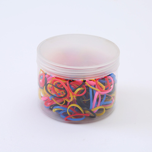 Hair Tie for Women with Gentle Elastic, Black High-Elasticity Hairband for Adults and Children, Disposable Hair Rubber Bands, Wholesale