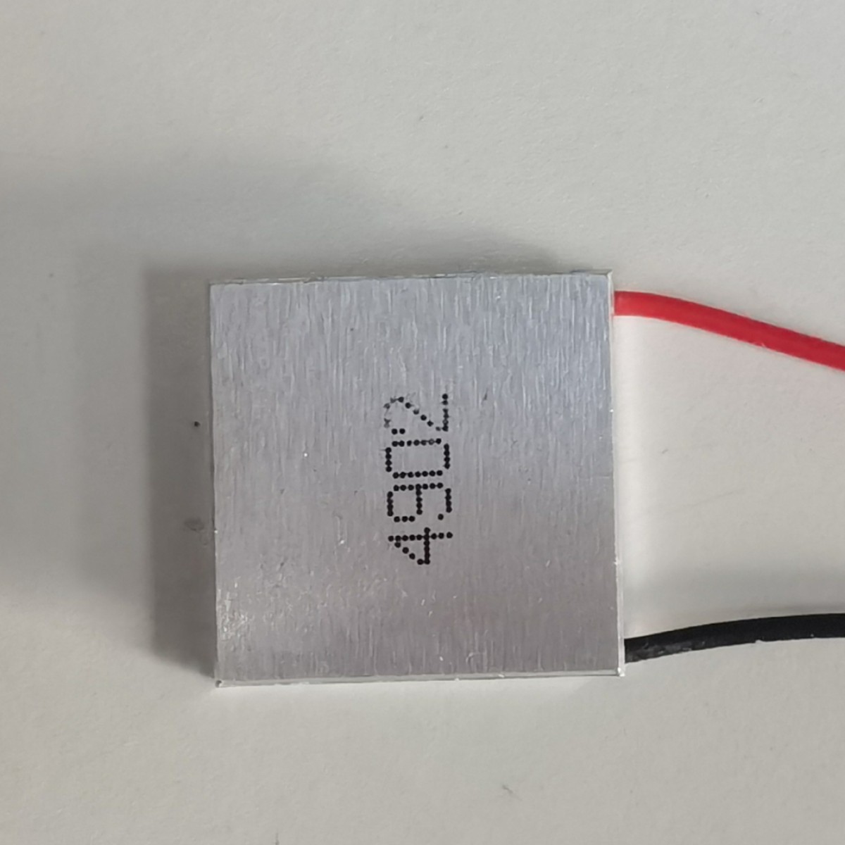 半导体元件 20*20*4铝基板  不封胶 硅胶线 带1.5端子