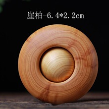 时来运转手把件乌木紫光檀文玩健身手球小叶紫檀手玩球木雕转运珠