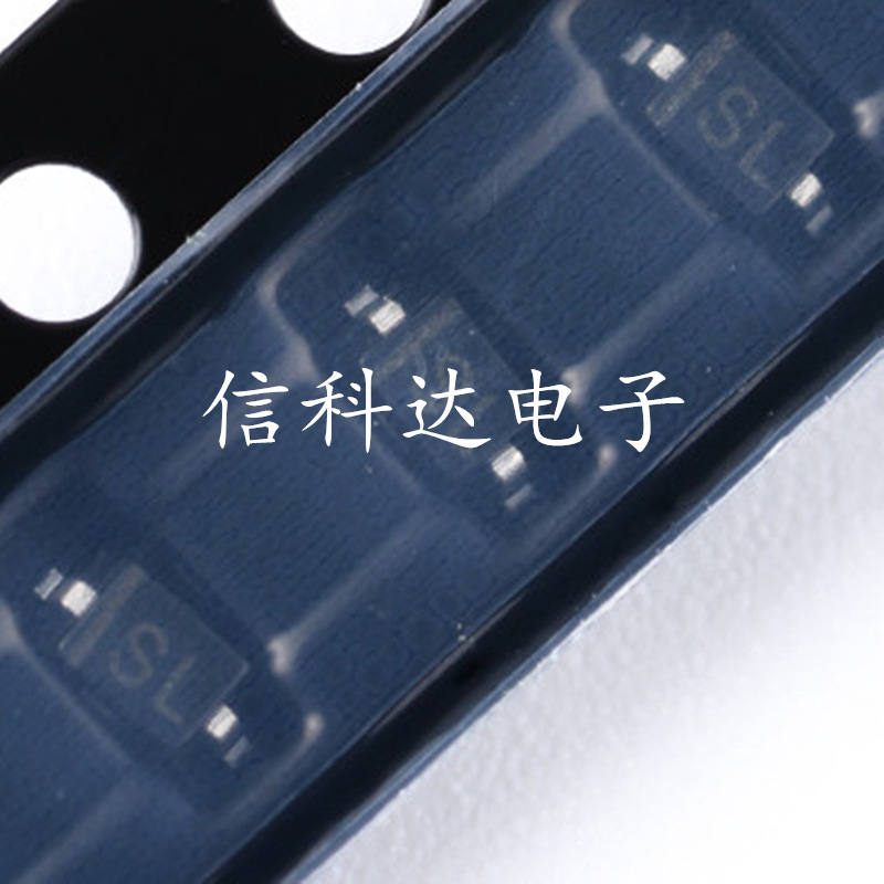 B5819WS 丝印SL SOD-323 40V/1A 肖特基二极管  原装长电长晶