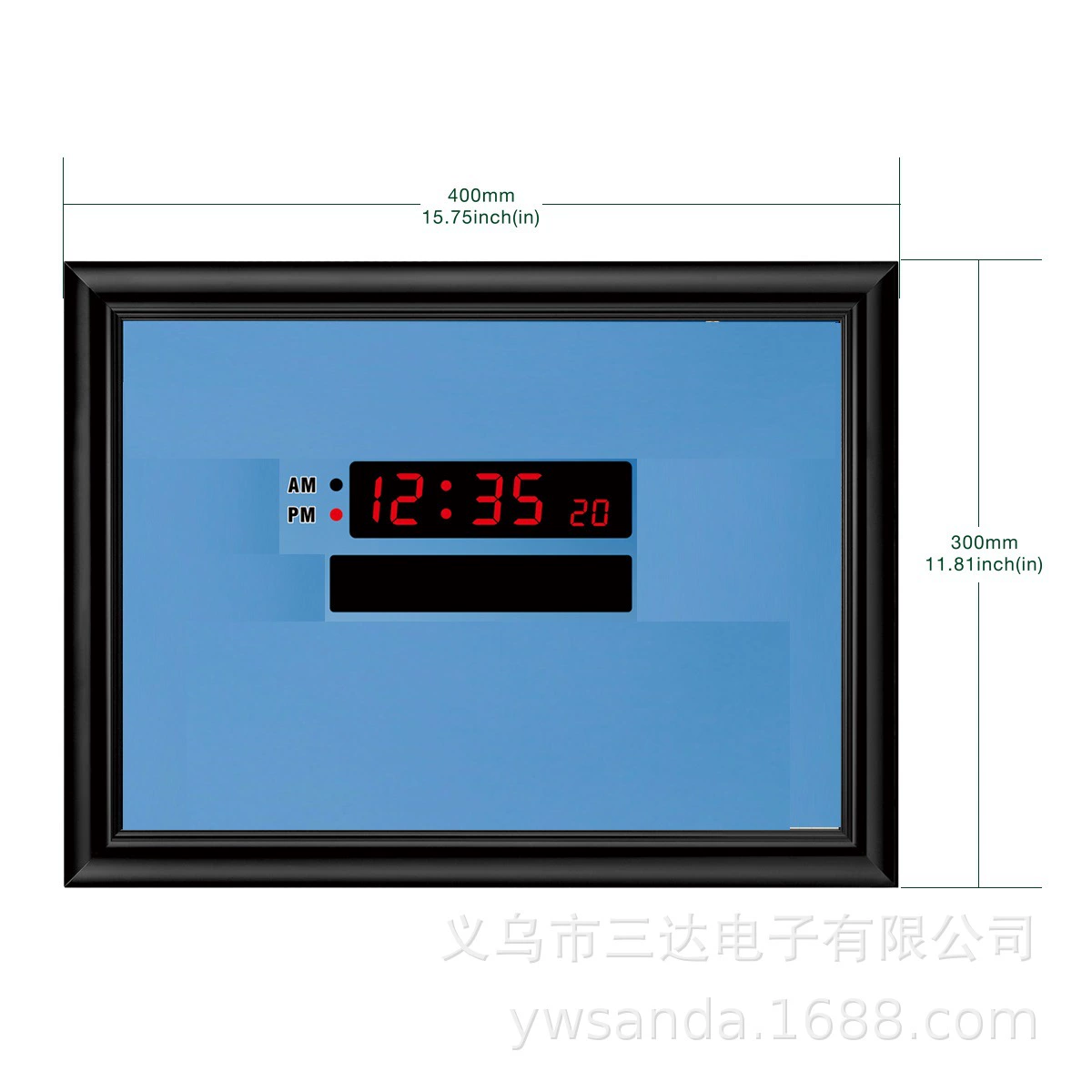 Модель FAJ-L4030C, обновленный точечный матричный дисплей, светодиодная цифровая трубка, напоминание о времени, вечный календарь, цифровые часы