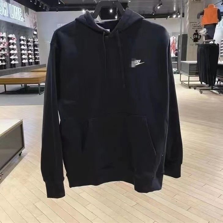 New Autumn and Winter Embroidered Hooded Long-Sleeved Velvet Sweatshirt for Men and Women, the Same Style for Sports, Loose Pullover, Casual Tops for Couples