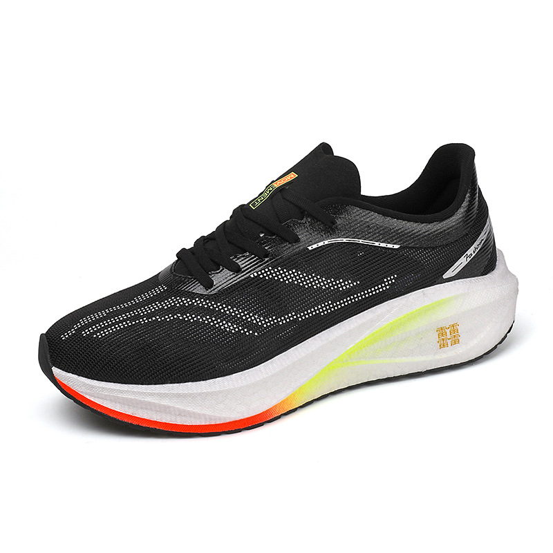 Pareja de zapatos de malla transpirables zapatos especiales de entrenamiento deportivo de carbono zapatos de correr de base suave zapatos de verano deportivos casuales para hombres