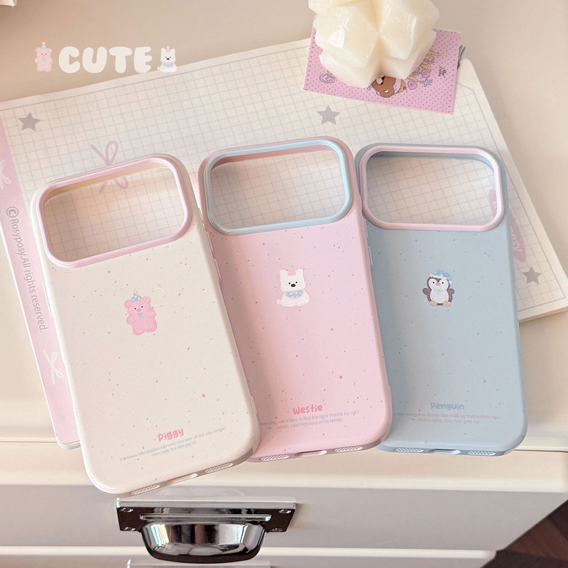【Tower Bottom】Cute Mini Pet-Themed Case for iPhone 17 Pro Max, Apple 16, Korean Style Soft Case for iPhone 14 【Tower Bottom】Cute Mini Pet-Themed Case for iPhone 17 Pro Max, Apple 16, Korean Style Soft Case for iPhone 14