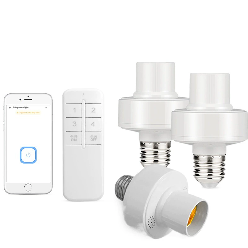 Easy Micro-link 2,4 г свет интеллектуальный пульт дистанционного управления патрон лампы E26 E27 винт беспроводной пульт дистанционного управления переключатель задержки патрон лампы LED