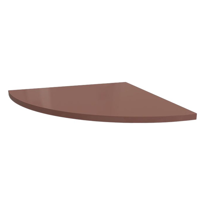 Bedroom Bathroom Kitchen Corner Partition Shelf Fan-shaped Shelf Corner Rack Corner Wall Rack PVC Triangle Plate