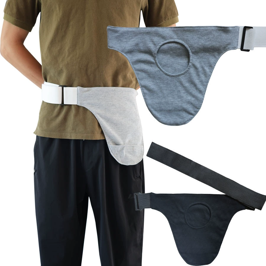 Защита конфиденциальности Мешок для мочи, карманный защитный чехол, фиксированная сумка, свищ, дренажный мешок, мешок для мочи, стома, специальный ремень