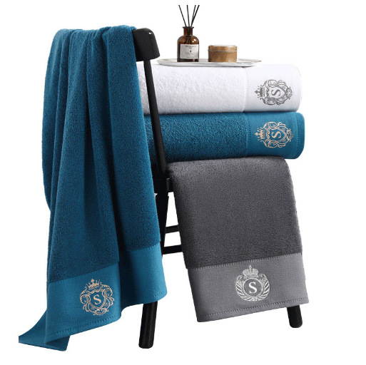 Hotel Pure Cotton Towel Bath Towel Austin Crown Xinjiang Long-staple Cotton Thickened Face Towel Simple Gift Bath Towel