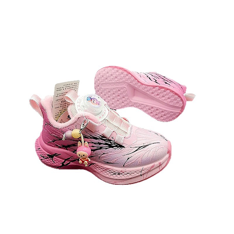 28-32 2025 nuevos zapatos deportivos para niños de tamaño medio y grande, zapatos de rotación ligeros para niños, zapatos de correr para niños