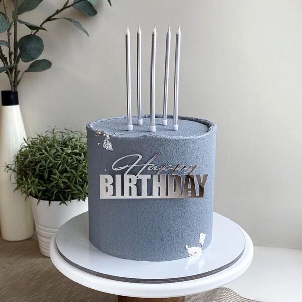 Cross -border INS Wind Birthday Happy Cake side Ak clan decoration…