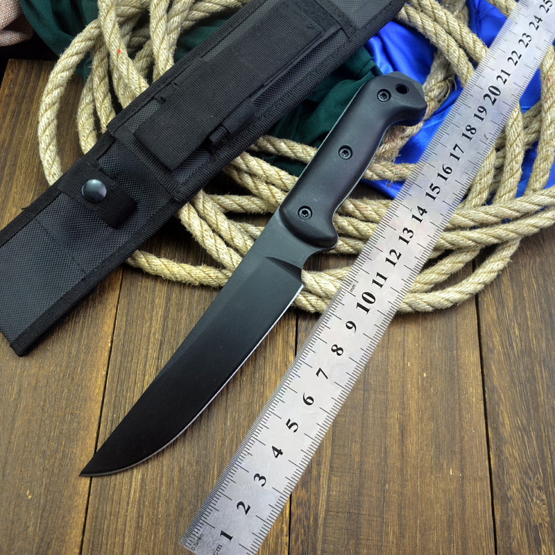 Cross-Border Hot-Selling Kabar Bk5 Outdoor Straight Knife, High Hardness Camping Outdoor Tool, Portable Multi-Functional Knife Cross-Border Hot-Selling Kabar Bk5 Outdoor Straight Knife, High Hardness Camping Outdoor Tool, Portable Multi-Functional Knife
