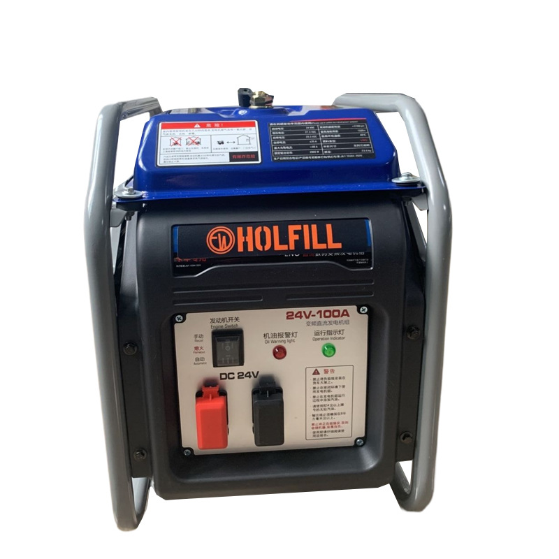 24V Vehicle-Mounted Gas (Lng) Dc Inverter Generator, Special Gasoline Engine for Large Truck Parking Air Conditioners