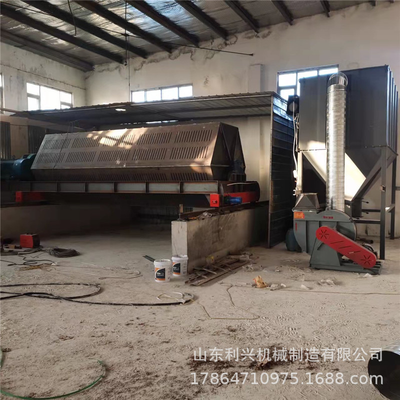 电动打磨除锈机铜件去毛刺滚筒抛光机铁件氧化层六角滚筒抛光机