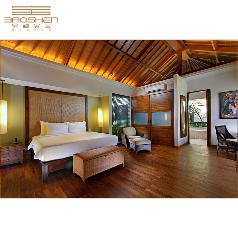 Foshan hotel furniture five-star hotel engineering hotel apartment guest room furniture public area fixed full set of furniture