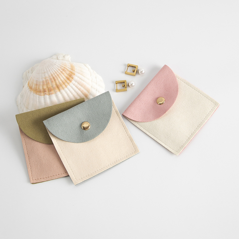 Color Block Pattern 1 Piece Cloth Simple Style Holiday Daily Color Block Jewelry Packaging Bags