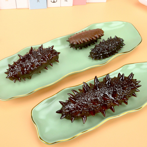 Simulated Sea Cucumber Model 3D Seafood Prop Children's Pretend Play Toy Eat-and-Play Kitchen Window Display Model Wholesale