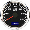 automobile Motorcycle refit 52MM Tachometer 0-6000RPM apply 1-8 gasoline engine Travel currency